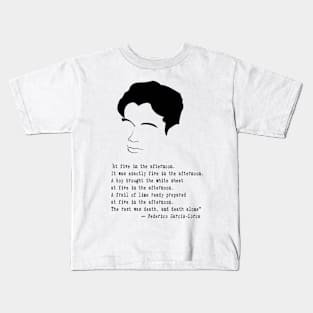 Federico García Lorca Kids T-Shirt